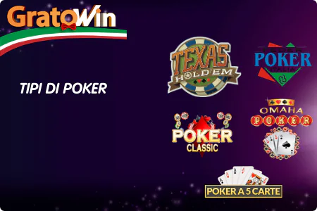 Tipi di poker